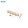 PATIKIL 120-Piece 6 x 25 mm Fluted Wood Dowel Set view 2