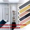 Gold Mirror-Like Metallized Trim, Peel-and-Stick, 6.6 ft x 1.97 in view 2