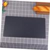 VINTORKY Natural Stone Sushi Serving Plate, Rectangular Grill Plate and Fruit Bowl with Eye-Catching Design for Pizza and Buffets view 3