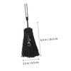 GOOHOCHY Mini Witch Broom Halloween Ornament Craft Broom Mini Broom Decoration Twig Broom Ornament for Halloween Parties and Dollhouses view 2