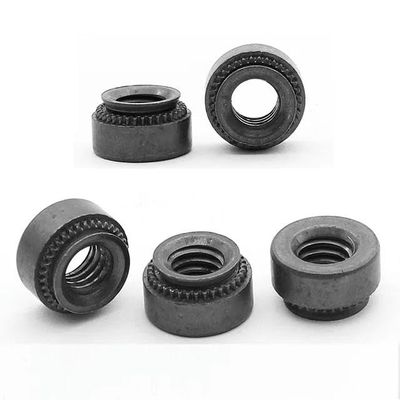 100-Piece M2–M8 Self-Clinching Rivet Nuts, 0.8–3.2 mm, M5-1, 1 mm Plate, Steel