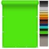 Shade Sail 2.5 x 5 m Rectangular Privacy Shade Net, Tear-Resistant, Weatherproof, No Drilling, Pale Green view 1