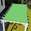 Shade Sail 2.5 x 5 m Rectangular Privacy Shade Net, Tear-Resistant, Weatherproof, No Drilling, Pale Green view 3