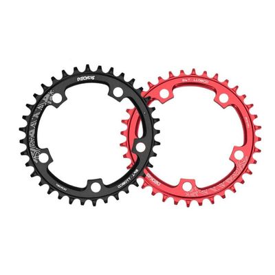 Inovey Mountain Bike Chainring 36T–50T Aluminum Alloy, 110 BCD, Black, 50T
