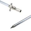 Domasvmd Telescopic Stainless Steel Carp Fishing Alarm Bankstick, 35–70 cm view 4