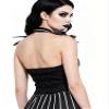 AYYOHON Women's Jack Christmas Cosplay Dress, Striped A-Line Dress with Bow Tie, XS view 3
