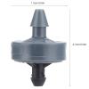 plplaaoo Irrigation Connector Kit, 100-Pack Pressure-Compensating 4 L Drip Emitters with Hose Elbow Connectors view 3