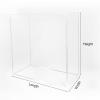 Photography Display Tray, 5 mm Thick, Shallow-Water Tank, Acrylic Prop Case, Clear, 50 x 40 x 5 cm view 2