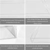 Photography Display Tray, 5 mm Thick, Shallow-Water Tank, Acrylic Prop Case, Clear, 50 x 40 x 5 cm view 3