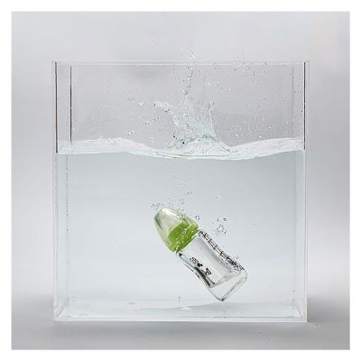 Photography Prop Tray, 5 mm Thick, Clear Acrylic Display Case for Product Photography, 30 x 40 x 10 cm
