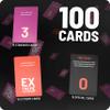 SLSK Games Who of You...? The Fun Drinking Game – 100-Card Party Game for Adults 18+ – English Version view 3