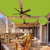 NAKAGSHI Waterproof Sun Shade Sail 5.5 x 5.5 m, Green view 1