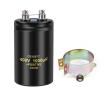 FUERLI 400 V 1000 µF Bolt-Type Electrolytic Capacitor, 50 × 80 mm, CD136, with Bracket view 1