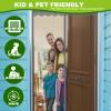 Magnetic Fly Screen Door Curtain, 190 x 250 cm, Gray view 2