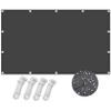 Shade Sail 3 x 6.5 m, Dark Gray view 1
