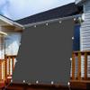 Shade Sail 3 x 6.5 m, Dark Gray view 2