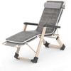 Folding Zero-Gravity Sun Lounger with Double Oxford Fabric view 1