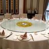 TMKDNNKG Round Glass Lazy Susan Serving Platter view 2
