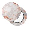 ZHONGSK Round Bar Stool Cushion Cover, Rose Gold Marble, Washable, Elastic, for 12, 13, and 14 in Stools view 2