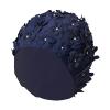 Retro Floral Swim Cap for Long or Short Hair view 4