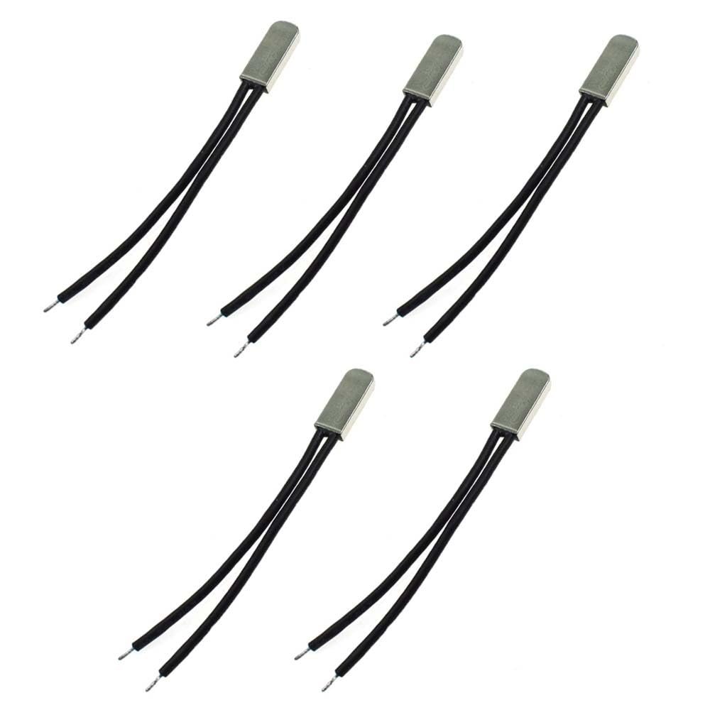 5-Piece KSD9700 30–160°C 5A 250V Control Switch, 140°C Normally Closed