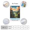 HSAYYIII Canvas Poster, Yorkshire Dales National Park Vintage Travel Poster, 60 x 90 cm view 2