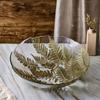 Anton Studio Designs - Gold Fern Bowl - Luxurise Decorative Bowl view 1