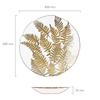 Anton Studio Designs - Gold Fern Bowl - Luxurise Decorative Bowl view 4