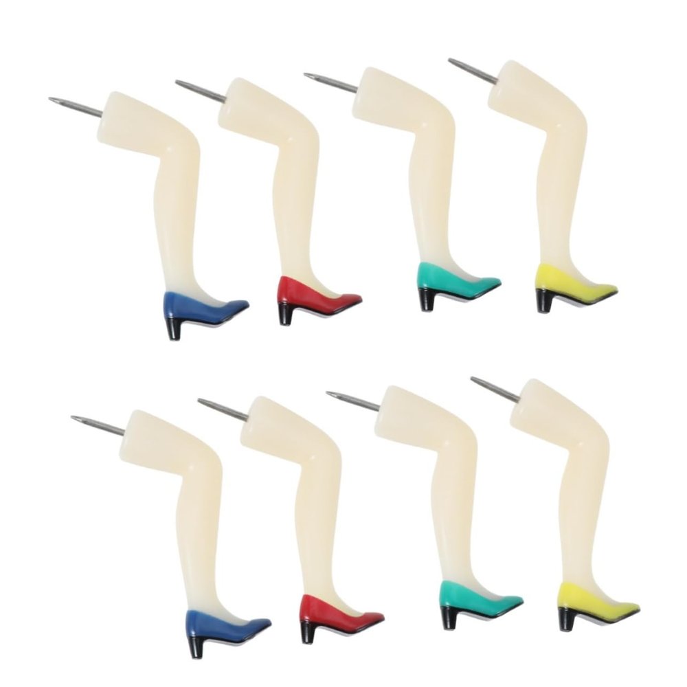 NUOBESTY 8-Piece Decorative Push Pins for Cards and Notes