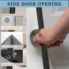 Magnetic Fly Screen Curtain 130 x 255 cm, Black view 4