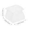 Housoutil 32-Pack White Silicone Chair and Table Leg Caps view 2