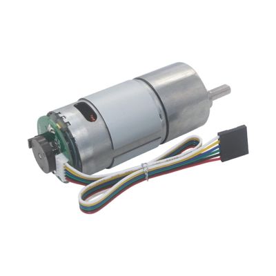37GB-545 Encoder Gearmotor, High Torque, 270 rpm, 6 V