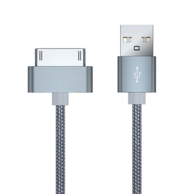 RULGOI 200 cm 30-Pin USB Cable for iPhone, iPad, and iPod, Gray