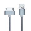 RULGOI 200 cm 30-Pin USB Cable for iPhone, iPad, and iPod, Gray view 1