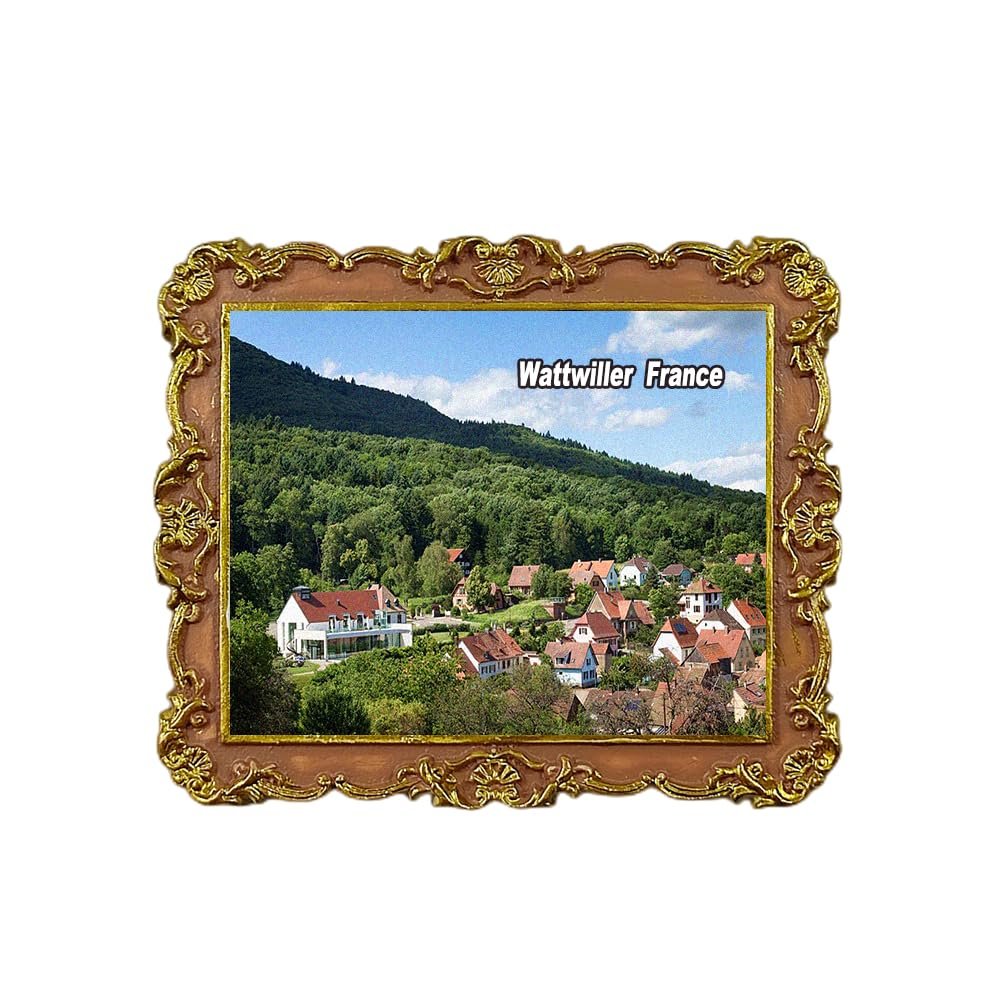 Wattwiller France 3D Refrigerator Magnet Souvenir