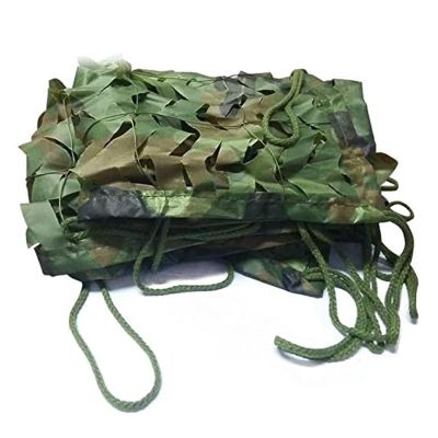 LTSRLL Camo Net, Military Camouflage Cover for Shade Tents, Photo Backdrops, Balconies, Gazebos and Gardens, 60% Shade Rate, 2 x 8 m (6.6 x 26.2 ft)