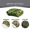 LTSRLL Camo Net, Military Camouflage Cover for Shade Tents, Photo Backdrops, Balconies, Gazebos and Gardens, 60% Shade Rate, 2 x 8 m (6.6 x 26.2 ft) view 4