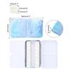 PATIKIL Empty Metal Watercolor Palette Box with Lid, 14 Half Pans, Blue view 2