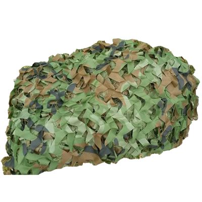Balcony Privacy Screen Camouflage Net, Sun and Wind Protection, Green 1, 4.9 x 20F