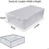 LSYALUCK Outdoor Furniture Cover, Waterproof 600D Oxford Fabric, 280 x 120 x 75 cm view 3