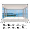 Ttincceer French Window Backdrop 2.2 x 1.5 m, Bright Modern Empty Living Room view 3