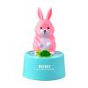 Uixxducc Cat Kitchen Timer, Mechanical 60-Minute Countdown Timer, Funny Cartoon Animal Timer (Blue Rabbit) view 1
