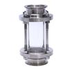 COSINE Inline Sight Glass with Clamp Ends, SUS316, 2 in Tri-Clamp, 51 mm OD view 1