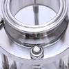 COSINE Inline Sight Glass with Clamp Ends, SUS316, 2 in Tri-Clamp, 51 mm OD view 4
