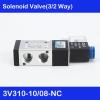 3V310-10-NC Normally Closed 3/8-Inch 3-Port 2-Position 3/2-Way Solenoid Valve Body view 2