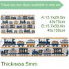 VAPOKF 2-Piece Kitchen Mat Set, Vintage Train, Non-Slip, Washable view 2