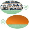 VAPOKF 2-Piece Kitchen Mat Set, Vintage Train, Non-Slip, Washable view 4
