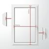 Fenster DEKOR No-Drill Blackout Roller Blind, Navy Blue, W90 x H230 cm view 2