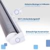 Fenster DEKOR No-Drill Blackout Roller Blind, Navy Blue, W90 x H230 cm view 4