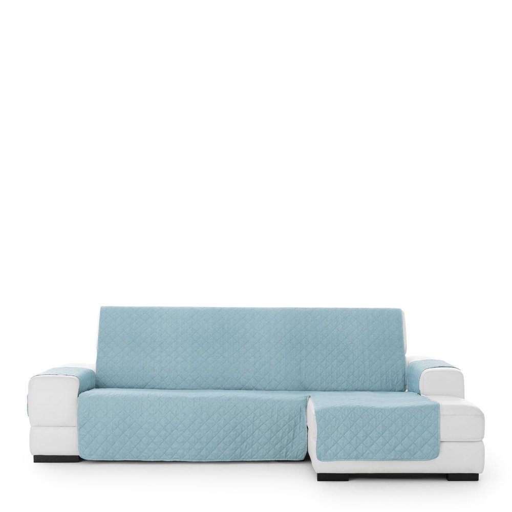 Eysa Bianco Non-Slip Chaise Lounge Cover, Extra Right, Front View, Color 04